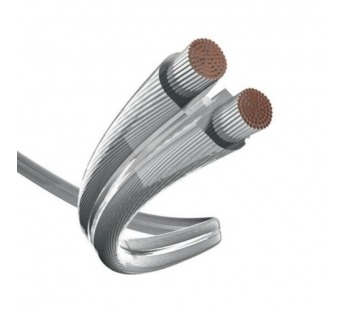 Провод в прозрачный оболочке 2x0,25 мм (бухта 50 метров), м#2139546