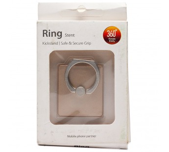 Держатель кольцо (Ring) прямоугольная пластина (gold) (234245)#2021495