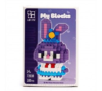 Конструктор - Заяц (violet/blue) (233519)#2137665