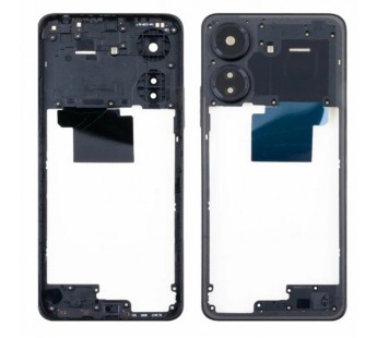 Средняя часть для Xiaomi Redmi 13C 4G (23100RN82L) Черный#2107179