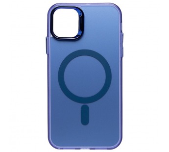 Чехол-накладка - SM025 SafeMag для "Apple iPhone 12/iPhone 12 Pro" (blue) (232132)#2024825