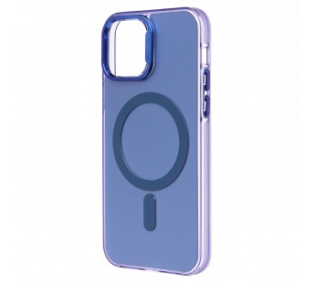Чехол-накладка - SM025 SafeMag для "Apple iPhone 12/iPhone 12 Pro" (blue) (232132)#2132530