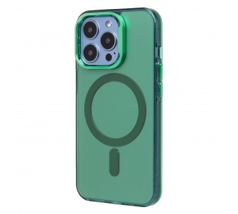 Чехол-накладка - SM025 SafeMag для "Apple iPhone 13 Pro" (green) (232121)#2132334