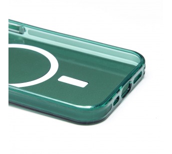 Чехол-накладка - SM025 SafeMag для "Apple iPhone 13 Pro" (green) (232121)#2132335