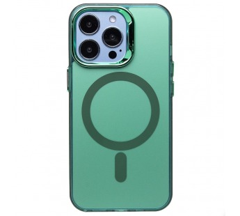 Чехол-накладка - SM025 SafeMag для "Apple iPhone 13 Pro" (green) (232121)#2025012