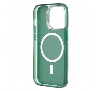 Чехол-накладка - SM025 SafeMag для "Apple iPhone 14 Pro" (green) (232103)#2132324