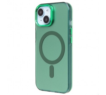Чехол-накладка - SM025 SafeMag для "Apple iPhone 14/iPhone 13" (green) (232109)#2025003