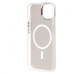 Чехол-накладка - SM025 SafeMag для "Apple iPhone 14/iPhone 13" (white) (232111)#2102272