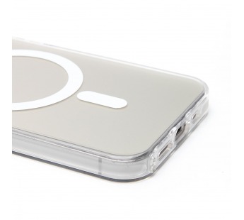 Чехол-накладка - SM025 SafeMag для "Apple iPhone 14/iPhone 13" (white) (232111)#2102274