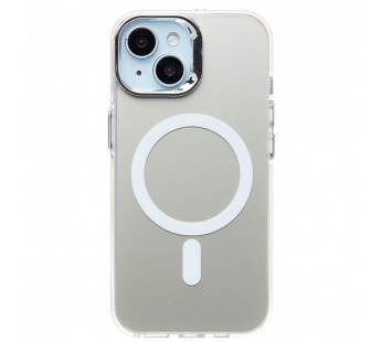 Чехол-накладка - SM025 SafeMag для "Apple iPhone 14/iPhone 13" (white) (232111)#2024776