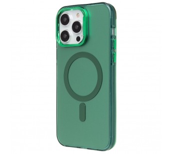Чехол-накладка - SM025 SafeMag для "Apple iPhone 15 Pro Max" (green) (232079)#2024772