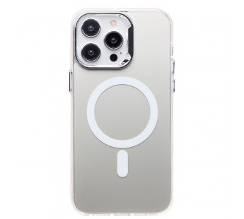 Чехол-накладка - SM025 SafeMag для "Apple iPhone 15 Pro Max" (white) (232081)#2024766