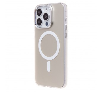 Чехол-накладка - SM025 SafeMag для "Apple iPhone 15 Pro Max" (white) (232081)#2102265