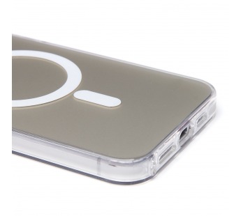 Чехол-накладка - SM025 SafeMag для "Apple iPhone 15 Pro Max" (white) (232081)#2102268