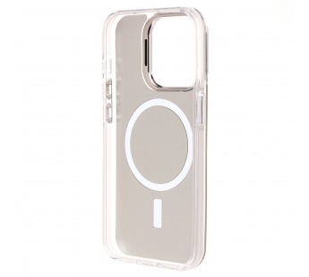 Чехол-накладка - SM025 SafeMag для "Apple iPhone 15 Pro" (white) (232087)#2132422