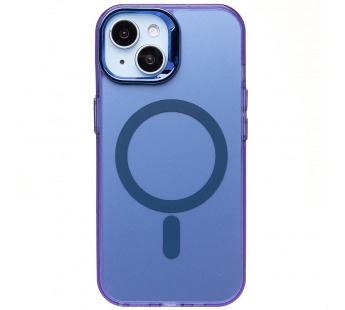 Чехол-накладка - SM025 SafeMag для "Apple iPhone 15" (blue) (232090)#2025004