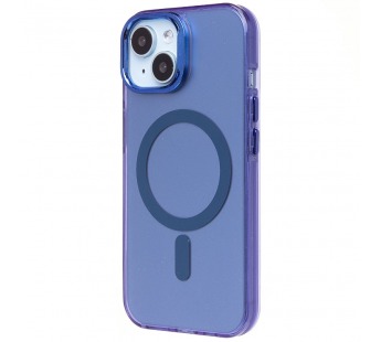 Чехол-накладка - SM025 SafeMag для "Apple iPhone 15" (blue) (232090)#2025005