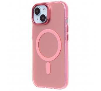 Чехол-накладка - SM025 SafeMag для "Apple iPhone 15" (pink) (232089)#2024755
