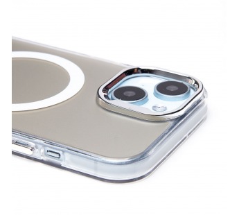 Чехол-накладка - SM025 SafeMag для "Apple iPhone 15" (white) (232093)#2102257