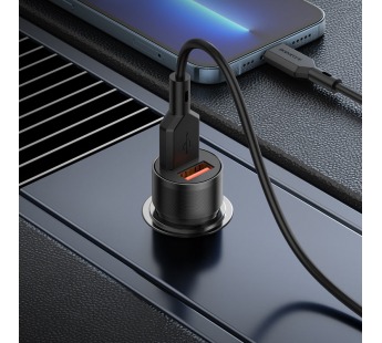 Адаптер Автомобильный Borofone BZ19B Wisdom 36W dual port QC3.0 car charger (повр. уп.) (bla(234599)#2021291