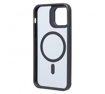 Чехол-накладка - SM026 SafeMag для "Apple iPhone 12/iPhone 12 Pro" (black) (232200)#2068242