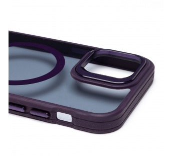 Чехол-накладка - SM026 SafeMag для "Apple iPhone 12/iPhone 12 Pro" (dark violet) (232199)#2054221