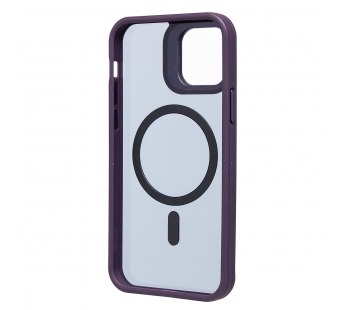 Чехол-накладка - SM026 SafeMag для "Apple iPhone 12/iPhone 12 Pro" (dark violet) (232199)#2054222