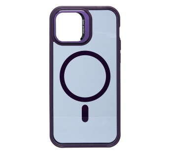 Чехол-накладка - SM026 SafeMag для "Apple iPhone 12/iPhone 12 Pro" (dark violet) (232199)#2054224