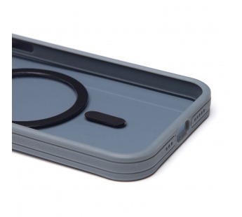 Чехол-накладка - SM026 SafeMag для "Apple iPhone 12/iPhone 12 Pro" (gray) (232198)#2109846
