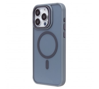 Чехол-накладка - SM026 SafeMag для "Apple iPhone 15 Pro Max" (gray) (232148)#2024989