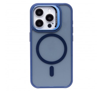 Чехол-накладка - SM026 SafeMag для "Apple iPhone 15 Pro" (dark blue) (232157)#2024991