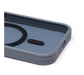 Чехол-накладка - SM026 SafeMag для "Apple iPhone 15 Pro" (gray) (232153)#2081544