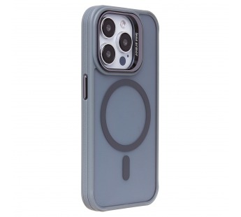 Чехол-накладка - SM026 SafeMag для "Apple iPhone 15 Pro" (gray) (232153)#2081545
