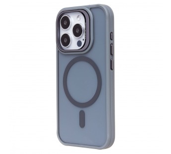 Чехол-накладка - SM026 SafeMag для "Apple iPhone 15 Pro" (gray) (232153)#2025053