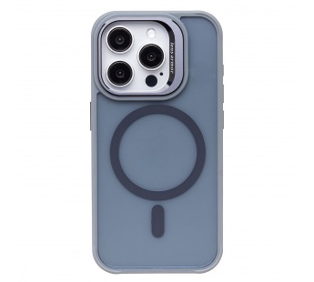 Чехол-накладка - SM026 SafeMag для "Apple iPhone 15 Pro" (gray) (232153)#2025052