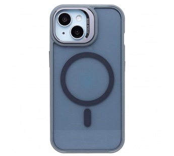 Чехол-накладка - SM026 SafeMag для "Apple iPhone 15" (gray) (232158)#2024688
