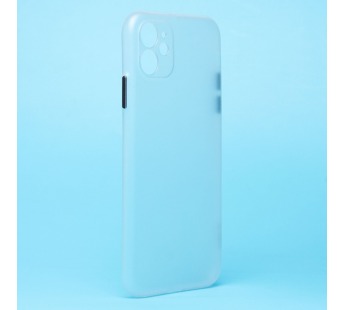 Чехол-накладка - PC091 для "Apple iPhone 11" (matte transparent/white) (232336)#2027735