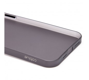 Чехол-накладка - PC091 для "Apple iPhone 12 Pro Max" (matte transparent/black) (232331)#2112598