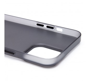 Чехол-накладка - PC091 для "Apple iPhone 13 Pro Max" (matte transparent/black) (232325)#2112591