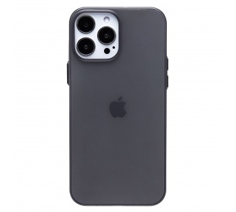 Чехол-накладка - PC091 для "Apple iPhone 13 Pro Max" (matte transparent/black) (232325)#2027754