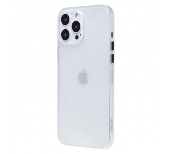 Чехол-накладка - PC091 для "Apple iPhone 13 Pro Max" (matte transparent/white) (232324)#2027757