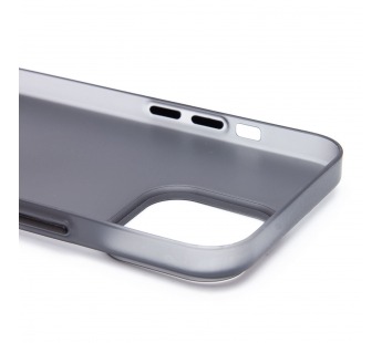 Чехол-накладка - PC091 для "Apple iPhone 13 Pro" (matte transparent/black) (232327)#2112587