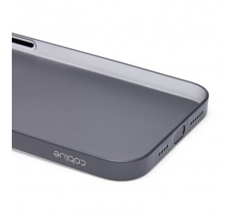 Чехол-накладка - PC091 для "Apple iPhone 14 Pro Max" (matte transparent/black) (232319)#2112582