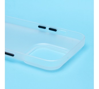 Чехол-накладка - PC091 для "Apple iPhone 14 Pro" (matte transparent/white) (232320)#2112579