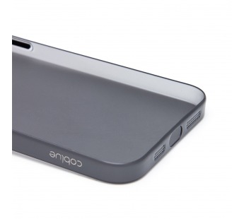 Чехол-накладка - PC091 для "Apple iPhone 15 Pro Max" (matte transparent/black) (232313)#2112574