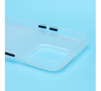 Чехол-накладка - PC091 для "Apple iPhone 15 Pro" (matte transparent/white) (232314)#2112608