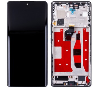 Дисплей для Huawei Honor 70 (FNE-NX9) модуль с рамкой Черный - OR#2079139