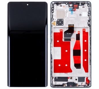 Дисплей для Huawei Honor 70 (FNE-NX9) модуль с рамкой Зеленый - OR#2079140