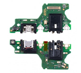 Шлейф для Huawei P40 Lite E (ART-L29) плата на системный разъем/разъем гарнитуры/микрофон - Премиум#2123232