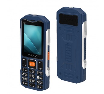 Мобильный телефон MAXVI T20 Blue (2,4"/2000mAh)#2021992
